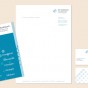 Briefbogen, Visitenkarte und Selbstdarstellungs-Flyer für Dr. Knoblauch Consulting Services & Interim Management