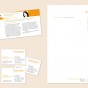 Briefbogen, verschiedensprachige Visitenkarten und Profilkarte für susanne giesen communications